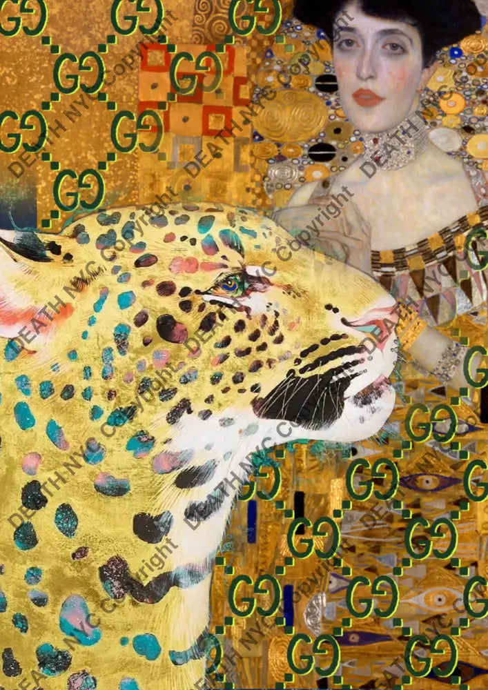 Auction ’BA232 leop ’ art print 45x32cm (Edition of 100) Art Print