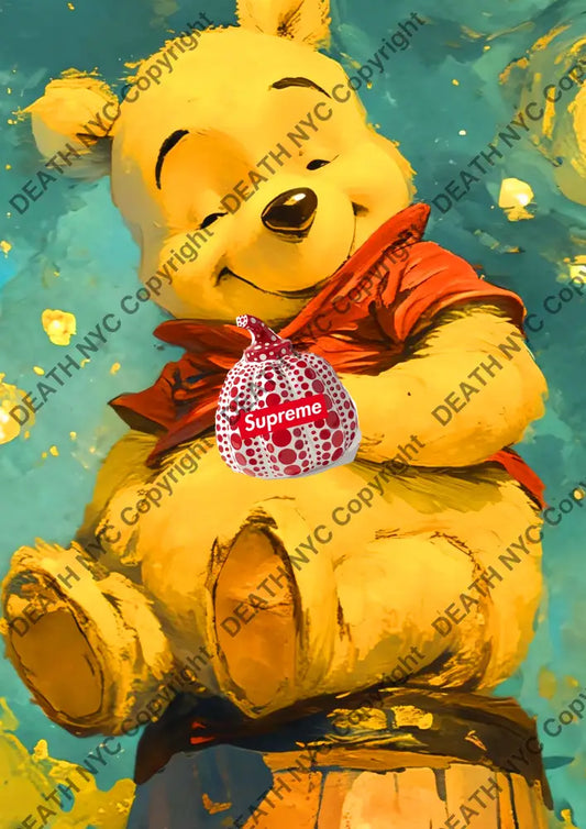 Auction ’BA378 pooh’ art print 45x32cm (Edition of 100) Art Print