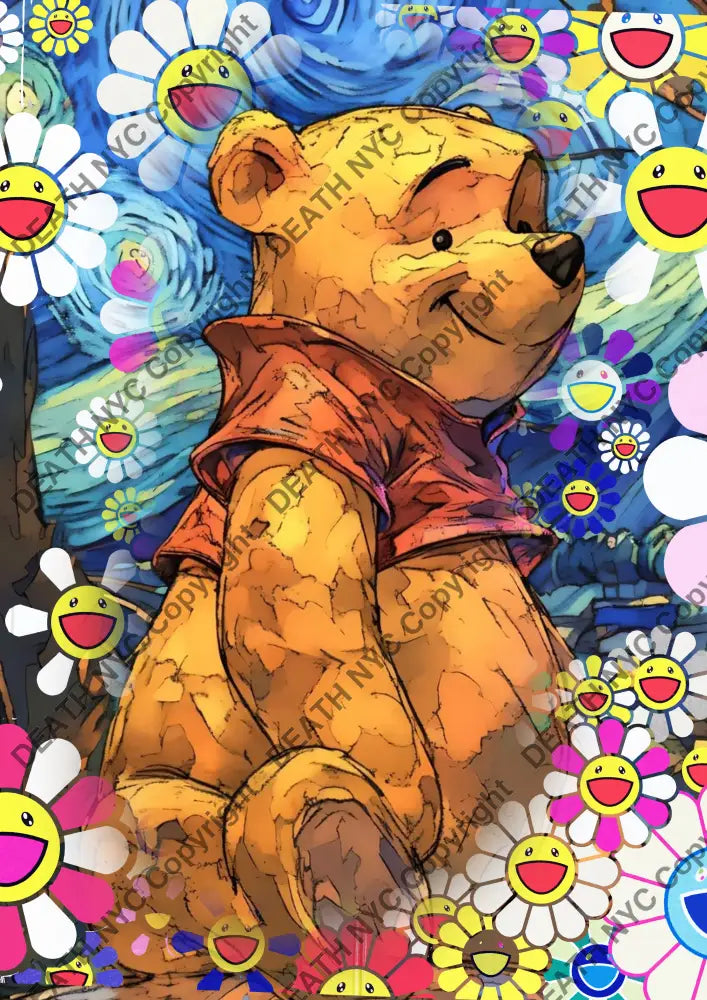 Auction ’BA387 pooh’ 45x32cm (Edition of 100) Art Print