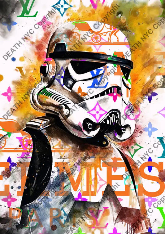 Auction ’BA474 troop’ 45x32cm (Edition of 100) Art Print