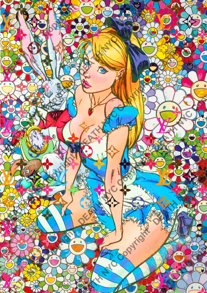 Auction ’BA513 alice ’ art print 45x32cm (Edition of 100) - Art Print