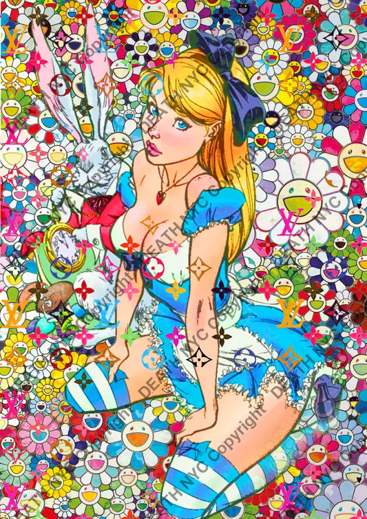 Auction ’BA513 alice ’ art print 45x32cm (Edition of 100) - Art Print