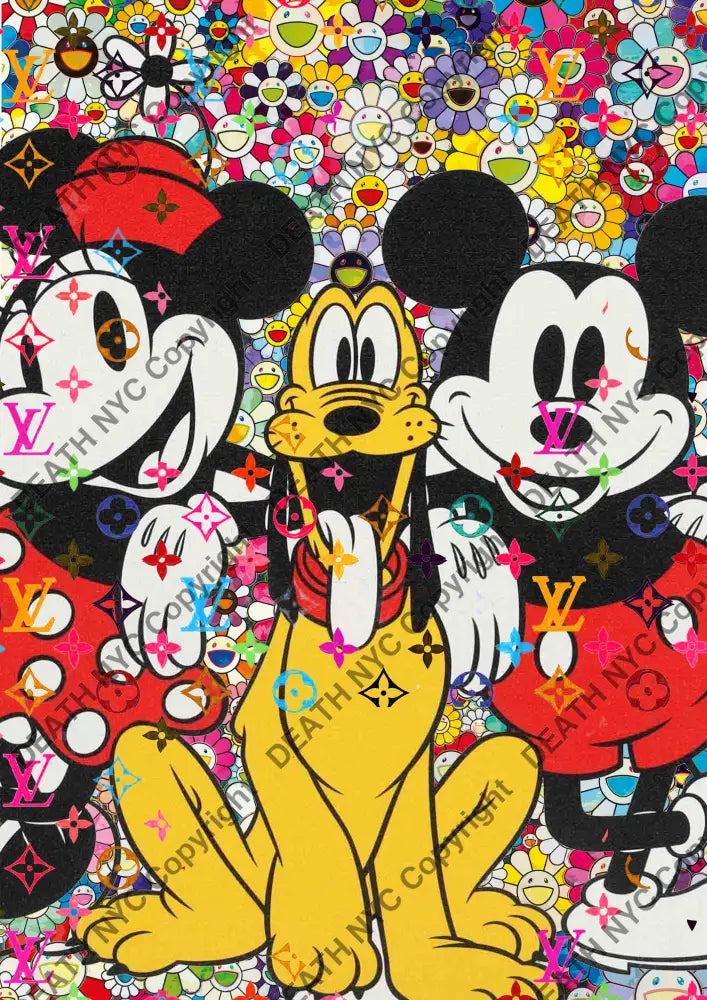 Auction ’BA535 mouse’ 45x32cm (Edition of 100) Art Print