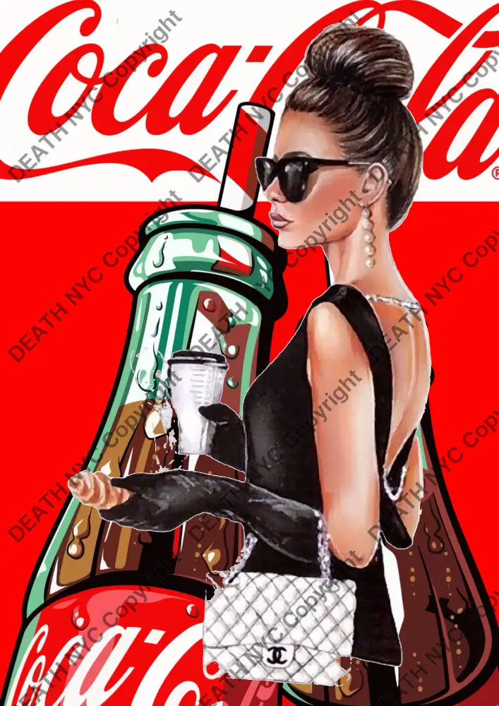 Auction ’BA627 audrey ’ art print 45x32cm (Edition of 100) - Art Print