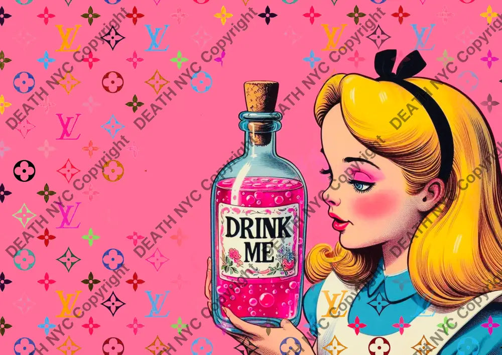 Auction ’BA721 alice * ’ art print 45x32cm (Edition of 100) - Art Print