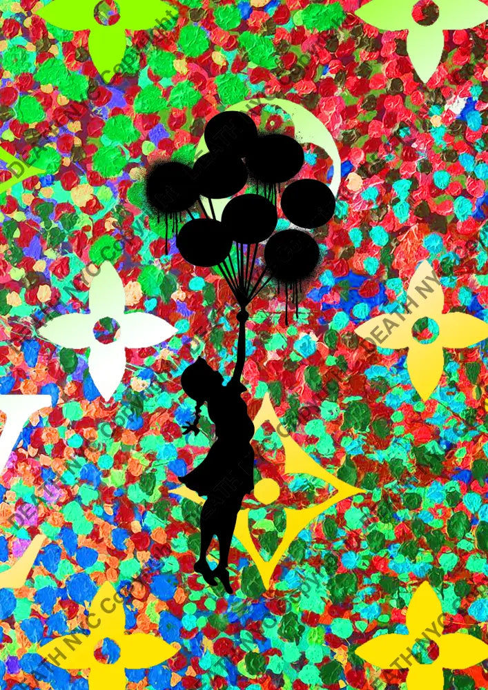 Auction ’ballon girl 4’’ art print 45x32cm (Edition of 100) Art Print