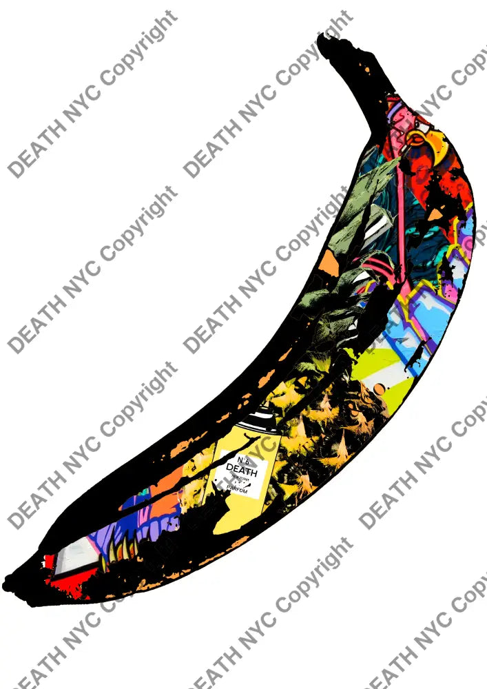 Auction ’banana flwr 2’’ art print 45x32cm (Edition of 100) - Art Print