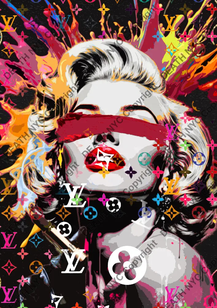 Auction ’BC196 monr ’ art print 45x32cm (Edition of 100) - Art Print