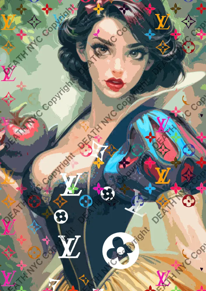 Auction ’BC206 snow. ’ art print 45x32cm (Edition of 100) - Art Print