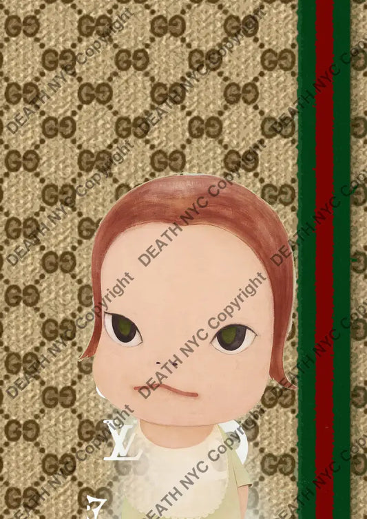 Auction ’BC245 girl’ art print 45x32cm (Edition of 100) - Art Print