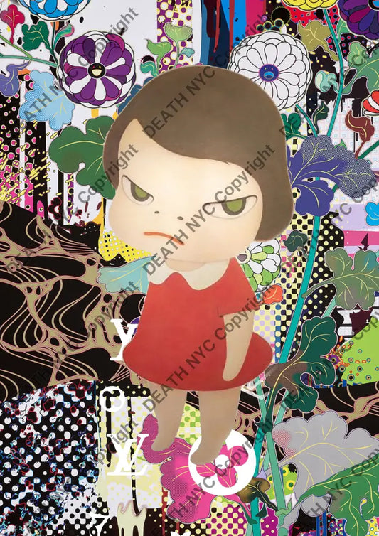 Auction ’BC258 girl ’ art print 45x32cm (Edition of 100) Art Print