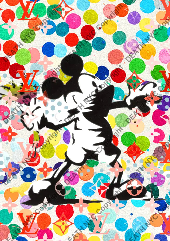 Auction ’BC479 mouse’ 45x32cm (Edition of 100) Art Print