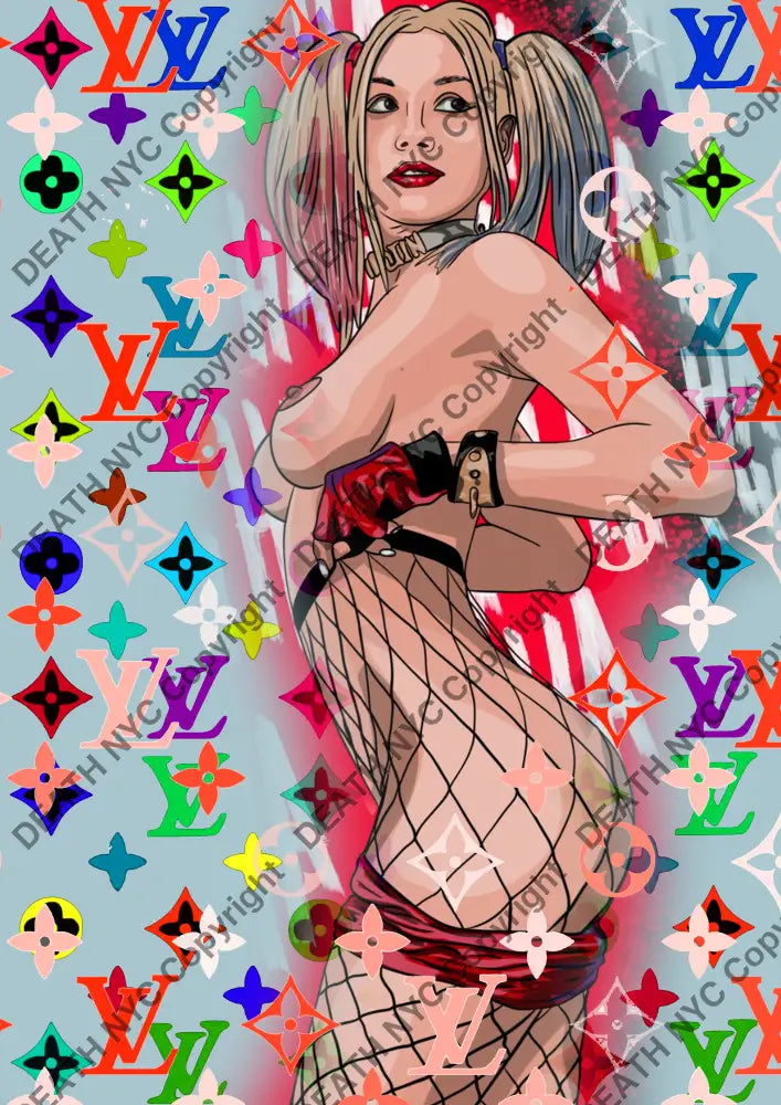 Auction ’BC517 quin’ art print 45x32cm (Edition of 100) - Art Print