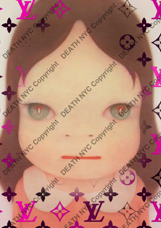 Auction ’BC591 girl ’ art print 45x32cm (Edition of 100) Art Print