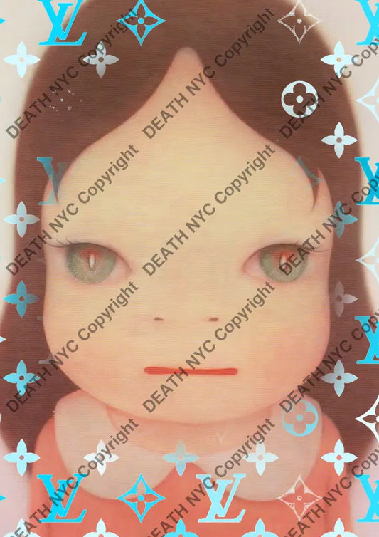 Auction ’BC593 girl’ 45x32cm (Edition of 100) Art Print