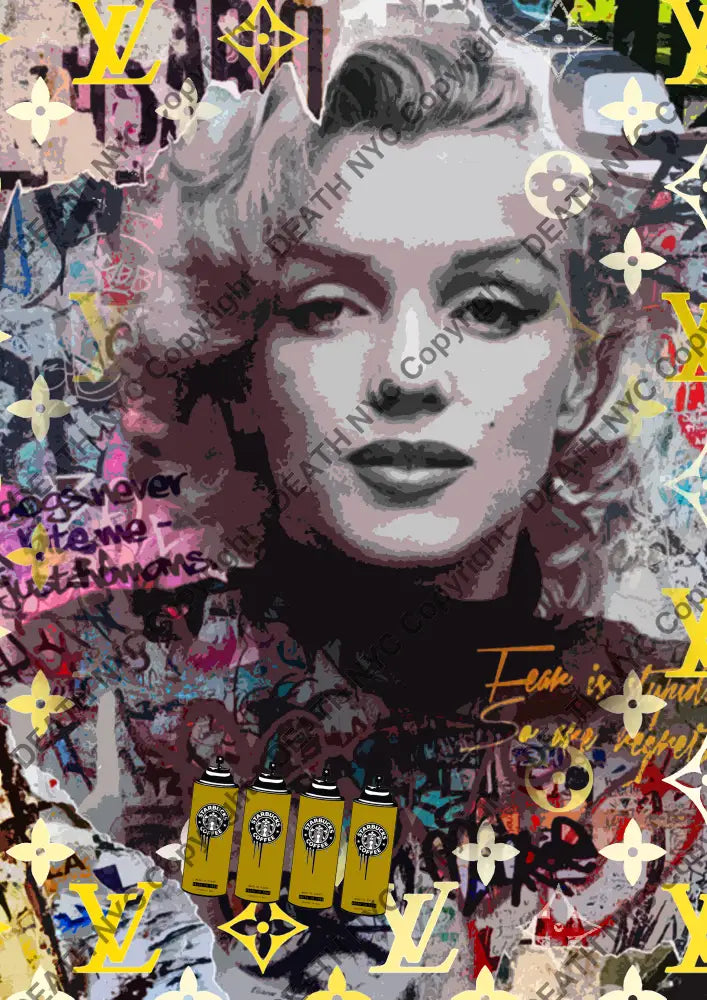 Auction ’BC635 monr’ art print 45x32cm (Edition of 100) - Art Print