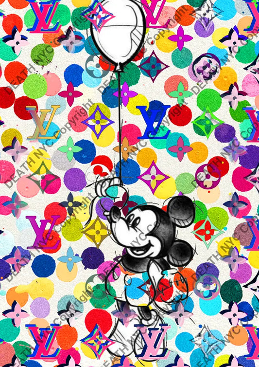 Auction ’BC817 mouse’ 45x32cm (Edition of 100) Art Print