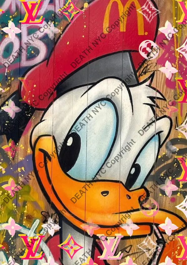 Auction ’BC819 duck ’ art print 45x32cm (Edition of 100) - Art Print