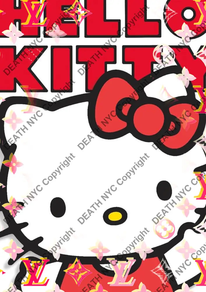 Auction ’BC835 kitty’ art print 45x32cm (Edition of 100) Art Print