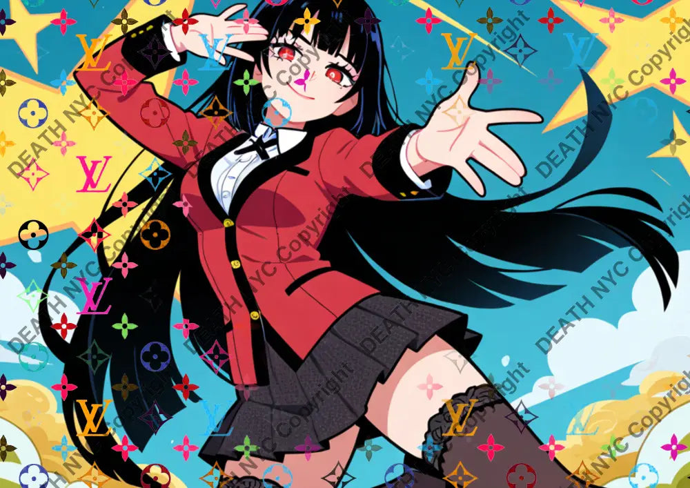 Auction ’BC96 Kakegurui’ art print 45x32cm (Edition of 100) - Art Print