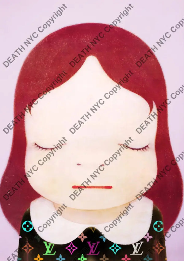 Auction ’BD138 girl’ art print 45x32cm (Edition of 100) - Art Print