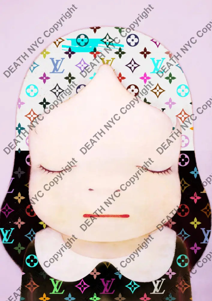 Auction ’BD139 girl ’ art print 45x32cm (Edition of 100) Art Print