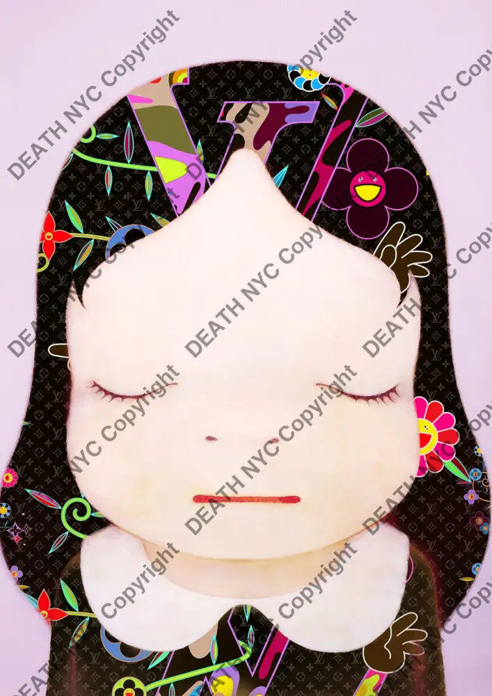Auction ’BD142 girl ’ art print 45x32cm (Edition of 100) - Art Print