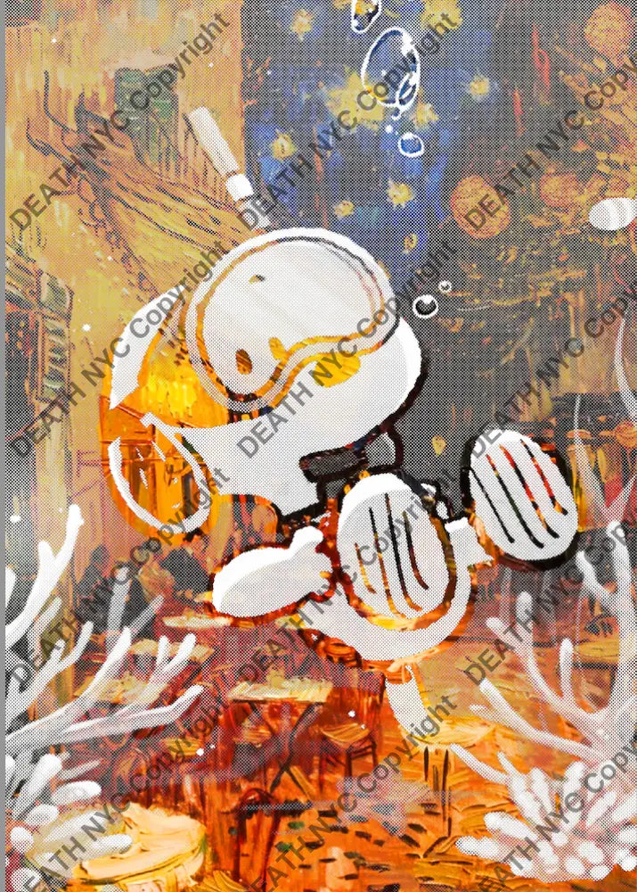 Auction ’BE292 silly. ’ art print 45x32cm (Edition of 100) - Art Print