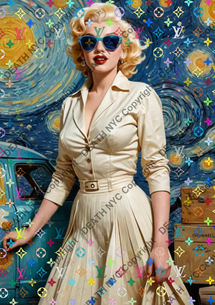 Auction ’BE439 monr ’ art print 45x32cm (Edition of 100) - Art Print