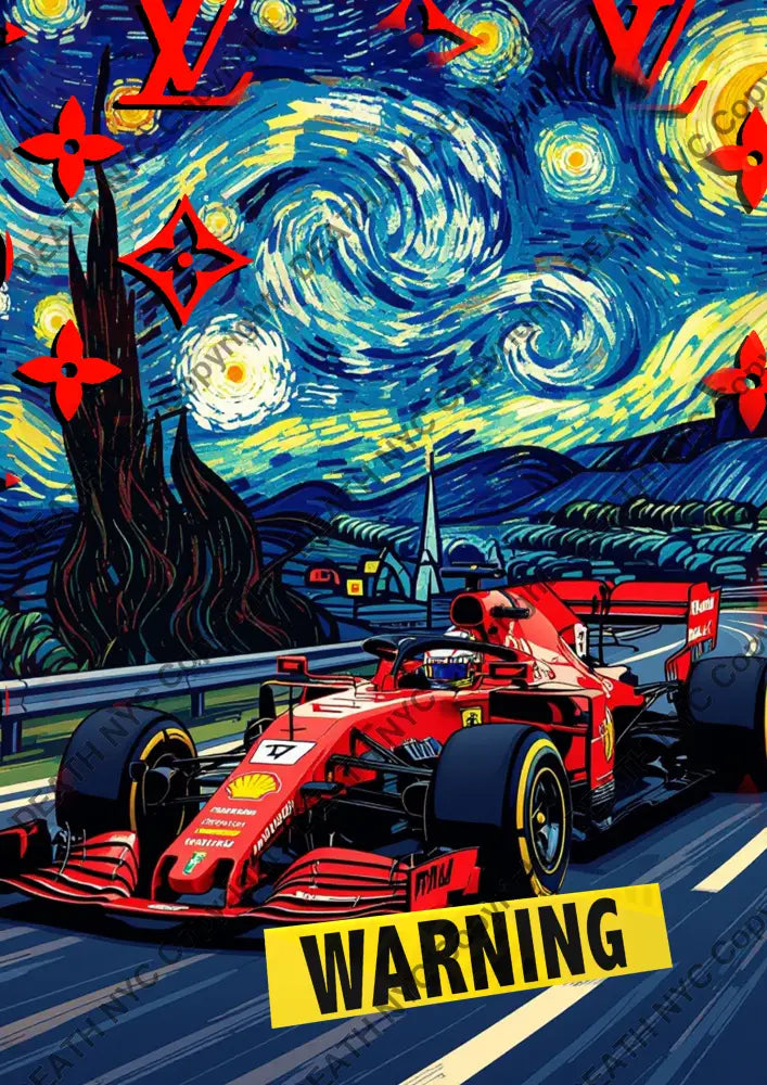 Auction ’BE675 f1’’ art print 45x32cm (Edition of 100) - Art Print