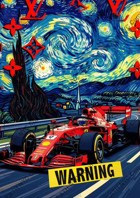 Auction ’BE675 f1’’ art print 45x32cm (Edition of 100) - Art Print