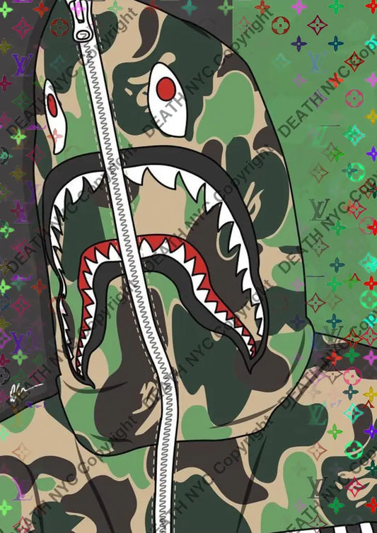 Auction ’BE880 ba pe’ 45x32cm (Edition of 100) Art Print