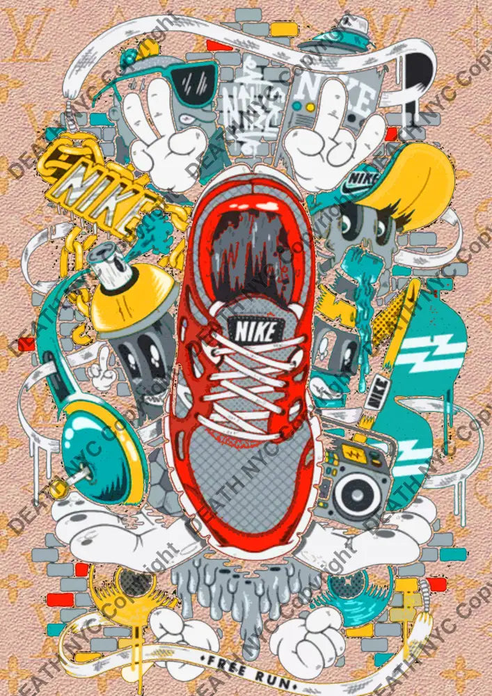 Auction ’BE895 sneak ’ art print 45x32cm (Edition of 100) - Art Print