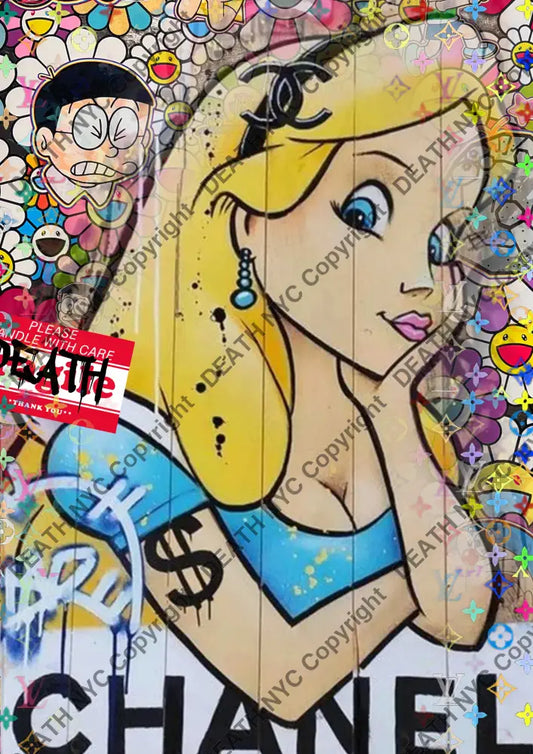 Auction ’BE951 alice ’ art print 45x32cm (Edition of 100) - Art Print