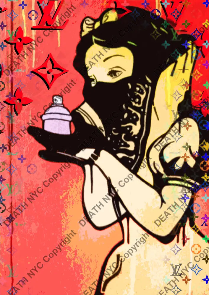Auction ’BE954 snow ’ art print 45x32cm (Edition of 100) - Art Print