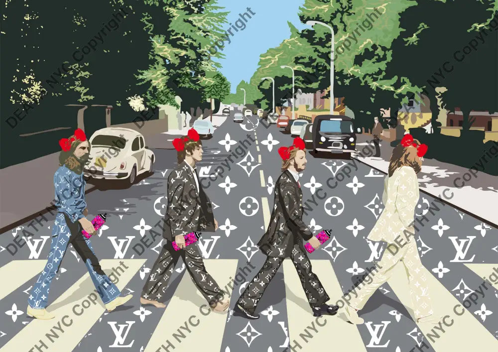 Auction ’Beatles L’ art print 45x32cm (Edition of 100) - Art Print