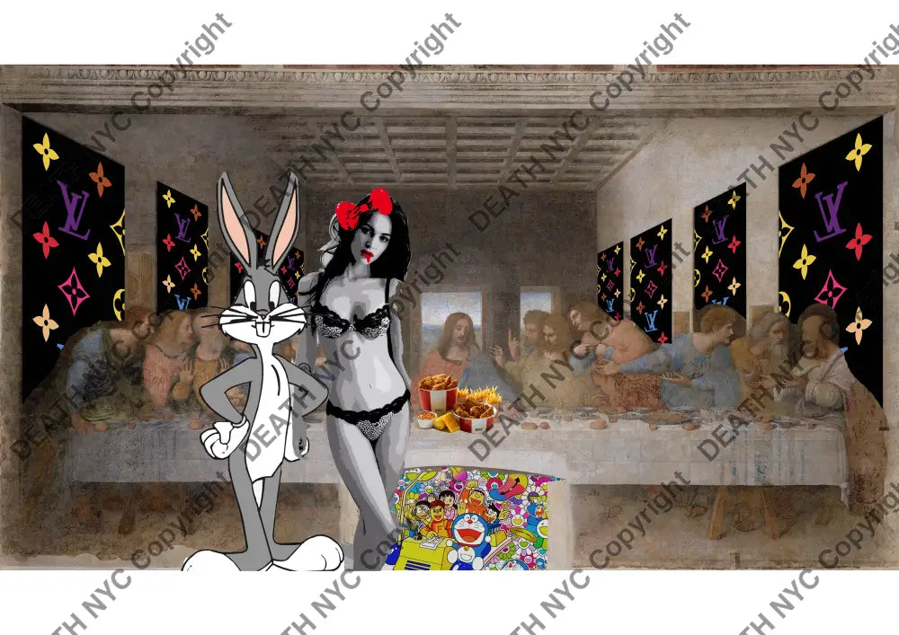 Auction ’bedst supper 1 ’ art print 45x32cm (Edition of 100) - Art Print