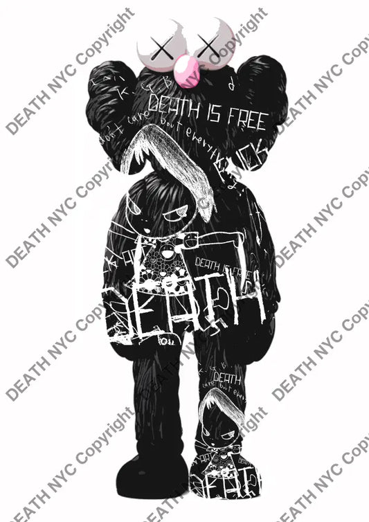 Auction ’BF BLACK 1 x’ art print 45x32cm (Edition of 100) - Art Print