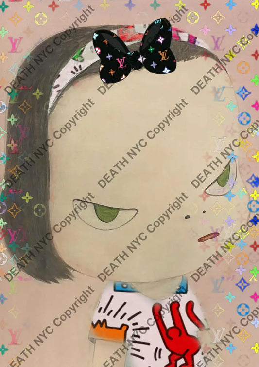 Auction ’BF190 girl ’ art print 45x32cm (Edition of 100) Art Print