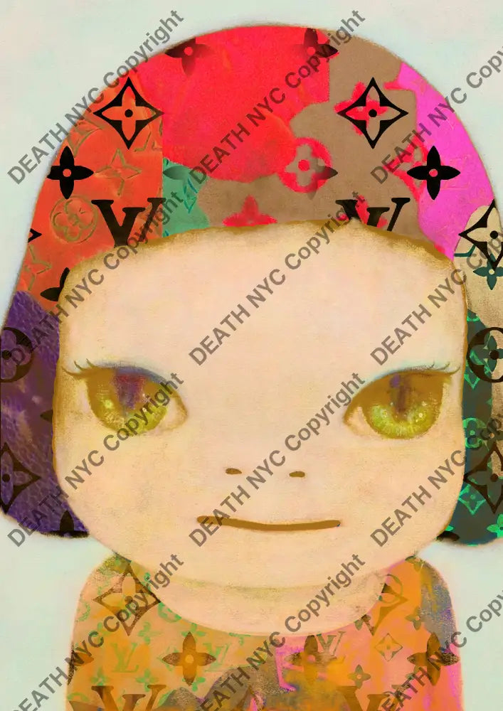 Auction ’BF460 girl’ art print 45x32cm (Edition of 100) Art Print