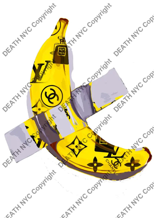 Auction ’BF466 banana ’ art print 45x32cm (Edition of 100) Art Print