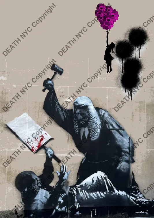 Auction ’BF654 bank’ art print 45x32cm (Edition of 100) Art Print