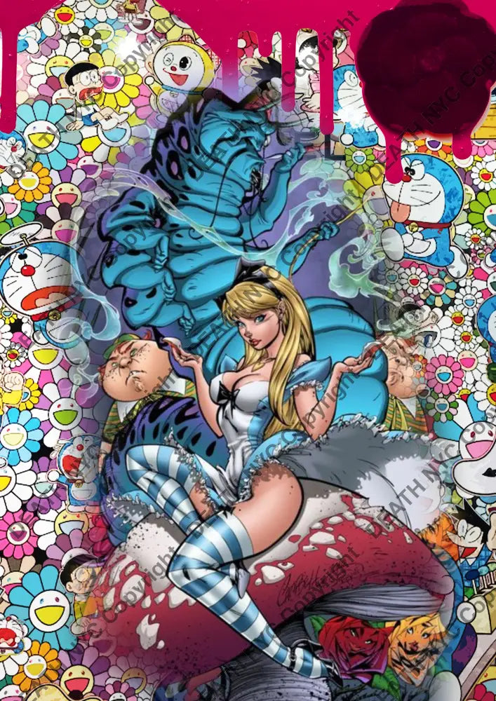 Auction ’BF677 alice ’ art print 45x32cm (Edition of 100) Art Print