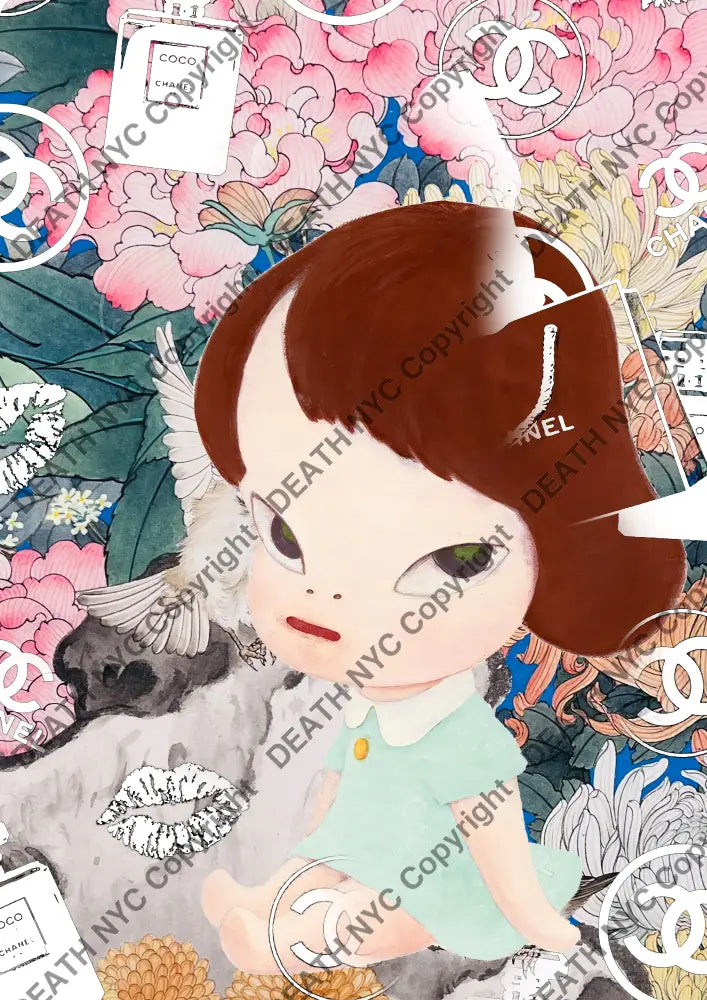 Auction ’BF810 girl’ 45x32cm (Edition of 100) Art Print