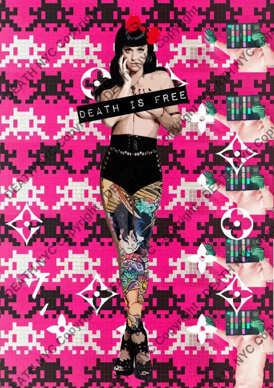 Auction ’BF839 kate ’ 45x32cm (Edition of 100) Art Print