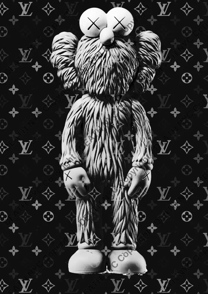 Auction ’bff black ’ art print 45x32cm (Edition of 100) - Art Print