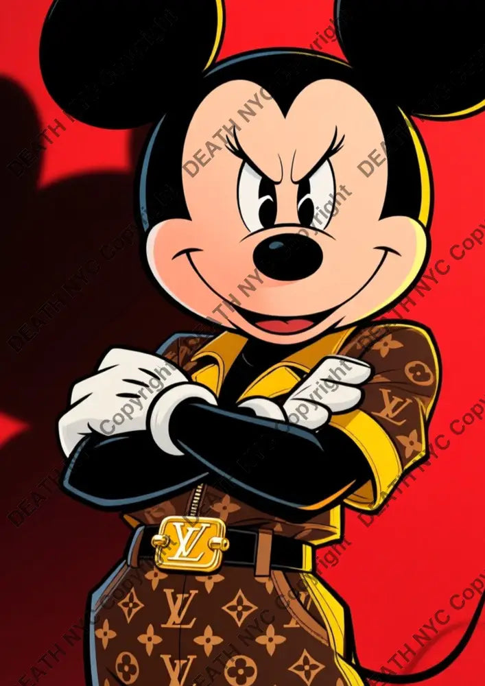 Auction ’BG56 mouse’ art print 45x32cm (Edition of 100) Art Print