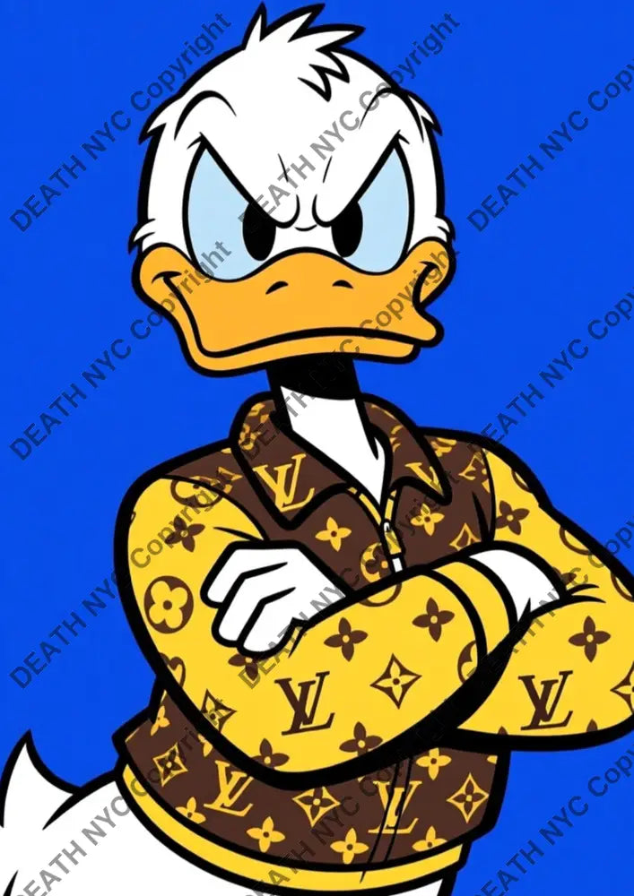 Auction ’BG58 duck’ art print 45x32cm (Edition of 100) Art Print