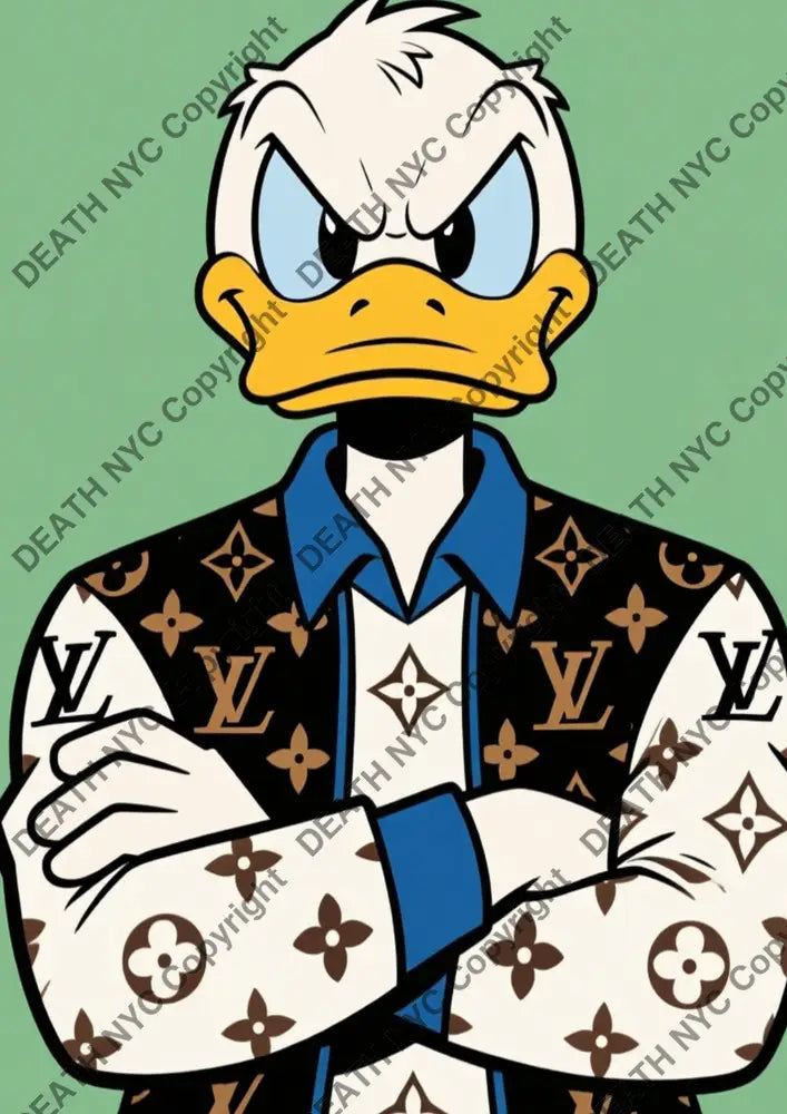 Auction ’BG59 duck’ art print 45x32cm (Edition of 100) Art Print