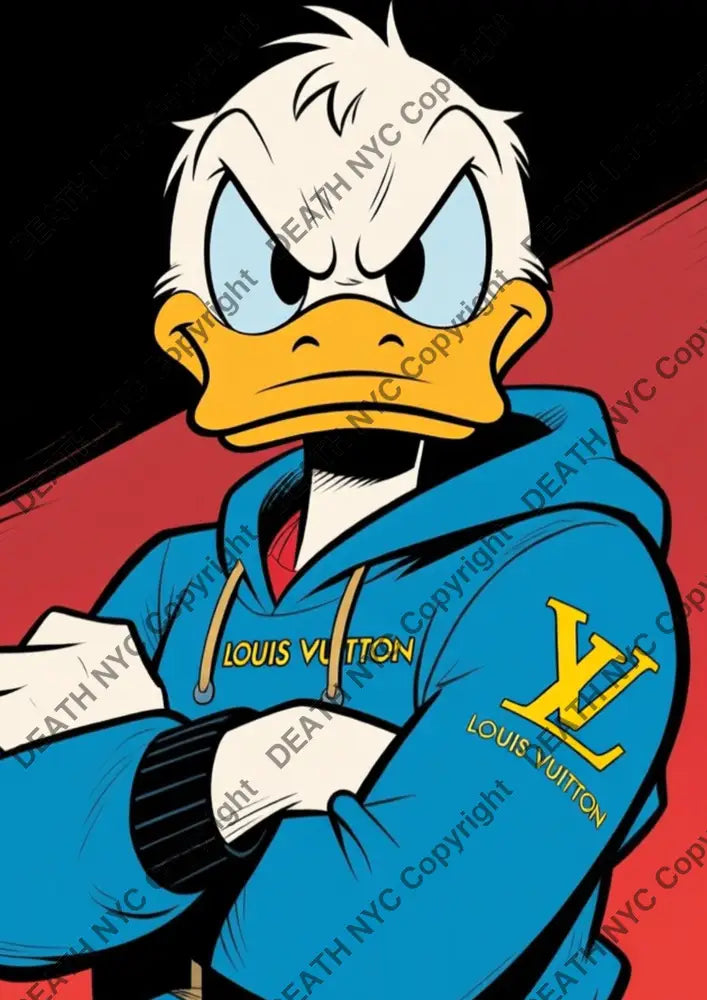 Auction ’BG60 duck’ art print 45x32cm (Edition of 100) Art Print